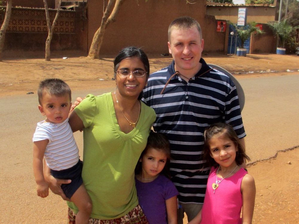 The Brane family in West Africa in 2013