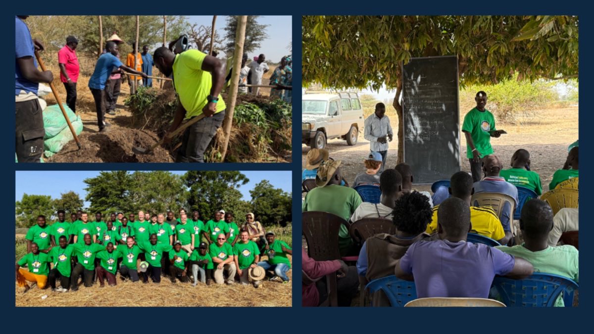 Scenes from the West Africa Farming God's Way regional training